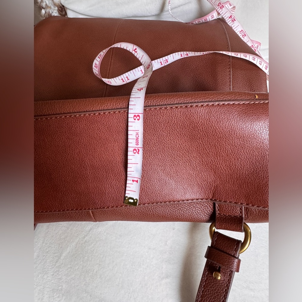 Fossil Brown Leather Backpack - Picture 5 of 5